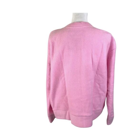 (S) NWT Daydream Nation The Only Hell Fleece Pullover Pink Small - Picture 6 of 8